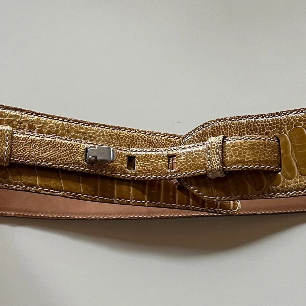 Vera Pelle Genuine Leather Belt Made in Italy